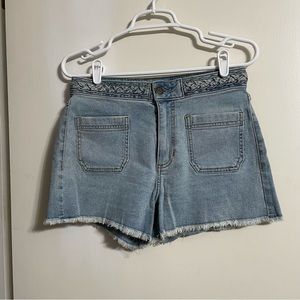 NWOT LC Lauren Conrad High-Rise Cutoff Jean Shorts